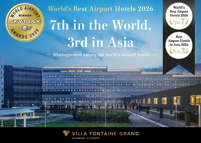 Villa Fontaine Grand Haneda Airport - Directly Connected To Haneda Airport Terminal 3 Tokio